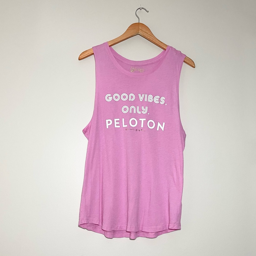 Spiritual Gangster x Peloton Good Vibes Muscle Tank